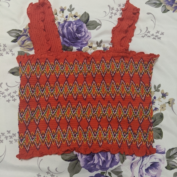 Forever 21 Boho Crop Top - Picture 2 of 3